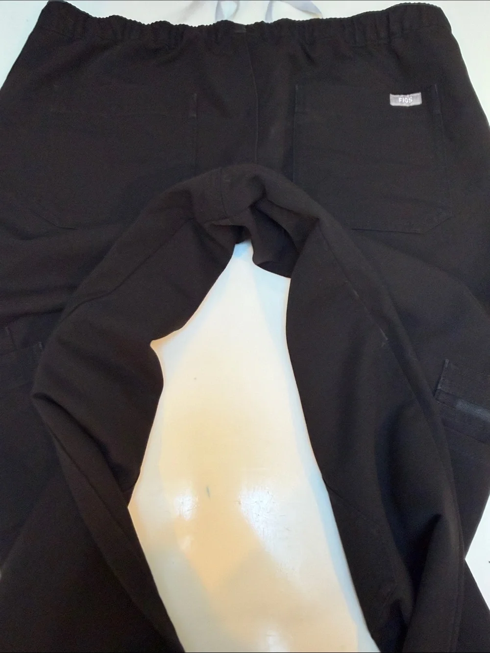 Men's Figs Cairo Straight Scrub Pant M Black